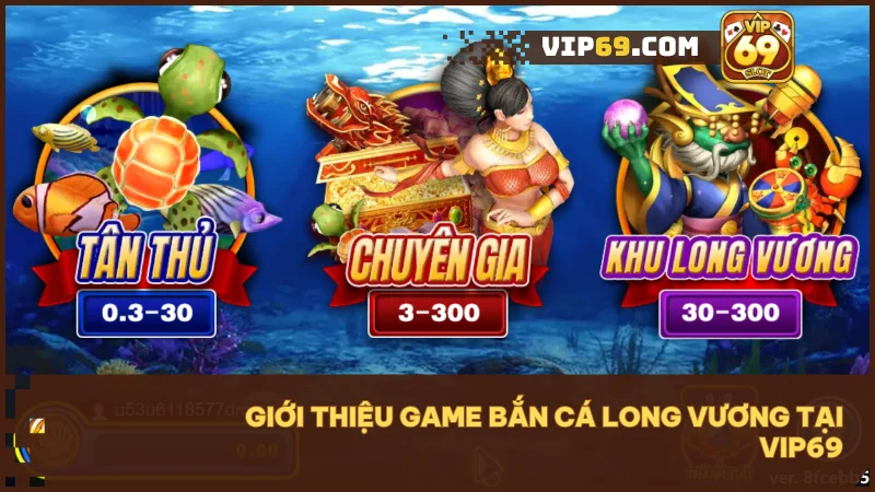 Hóa thân thành thợ săn báu vật đại dương trong thế giới bắn cá long vương rực rỡ và sống động.