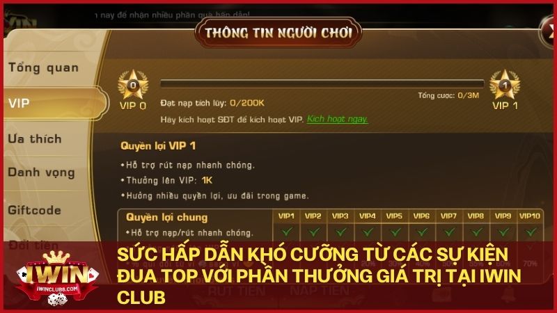 Cơ hội sở hữu xe SH và iPhone đời mới nhất khi tham gia đua Top tại Iwin Club